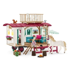 SCHLEICH HORSE CLUB PRZYCZEPA DO TAJNYCH SPOTKAŃ KLUBOWYCH FIGURKI 42593
