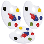 PALETA MALARSKA PALETKA DO MIESZANIA FARB SZKOLNA ARTYSTYCZNA ASTRA - 3 szt