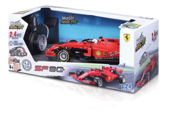 MAISTO - ZDALNIE STEROWANY BOLID F1 FERRARI SF90 CZERWONY