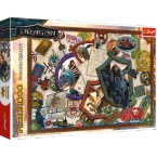 PUZZLE 1000 EL. JAK WYTRESOWAĆ SMOKA BOHATEROWIE UKŁADANKA TREFL 10959