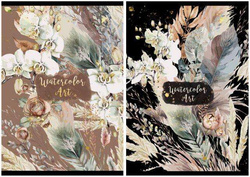 ZESZYT W KRATKĘ A5/60 KARTEK LAMINOWANY UNIPAP WATERCOLOR - 15 sztuk