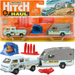 MATCHBOX VOLKSWAGEN TRANSPORTER Z PRZYCZEPĄ KEMPINGOWĄ AUTO HITCH HAUL