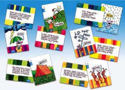 GRA KARCIANA ZGADUJ ZGADULA OBRAZKOWE ZAGADKI RODZINNA TOWARZYSKA GRANNA