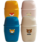 TEMPERÓWKA PODWÓJNA Z POJEMNIKIEM Z GUMKĄ 2w1 BB FRIENDS INTERDRUK - 4 szt.