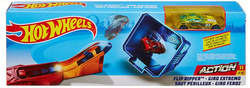HOT WHEELS WYRZUTNIA FLIP FLIPPER + AUTKO MATTEL