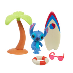 STITCH FIGURKA KOLEKCJONERSKA SURFER + AKCESORIA LILO I STITCH DISNEY