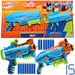 NERF ELITE JR 2w1 WYRZUTNIE CADET SCOUTFIRE BLASTER KARABIN PISTOLET HASBRO