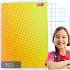 ZESZYT A5 W KRATKĘ 60 KARTEK LAMINOWANY STUDENT BOOK Z LAKIEREM MIEJSCOWYM