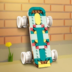 LEGO CREATOR 3w1 WROTKA W STYLU RETRO BOOMBOX DESKOROLKA 342 EL. 31148