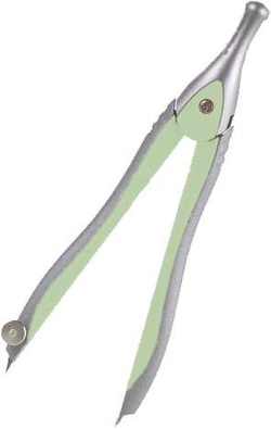 CYRKIEL SZKOLNY Z RYSIKIEM W ETUI WKŁADY  COLORINO