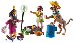 PLAYMOBIL SCOOBY DOO PRZYGODA Z SZAMANEM FIGURKI RUCHOME PIESEK VELMA 70707