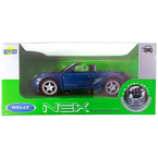 PORSCHE BOXSTER S GRANATOWY METALOWY SAMOCHÓD MODEL KOLEKCJONERSKI WELLY