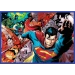 PUZZLE SUPERMAN 4x250 ELEMENTÓW ODWAGA SUPERMANA UKŁADANKA TREFL 13340
