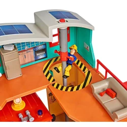 STRAŻAK SAM REMIZA STRAŻACKA XXL STRAŻ POŻARNA ŚWIATŁO DŹWIĘK FIGURKI SIMBA