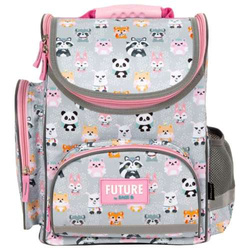 TORNISTER SZKOLNY DLA DZIEWCZYNKI ZWIERZĄTKA PANDA LISEK DERFORM