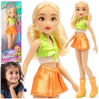 LALKA WINX CLUB ICONIC STELLA WRÓŻKA 26 cm DŁUGIE BLOND WŁOSY KUCYKI