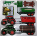 ZESTAW FARMA Z TRAKTOREM MASZYNY MATA + 2 TRAKTORY