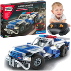 KLOCKI SAMOCHÓD POLICYJNY RADIOWÓZ ZDALNIE STEROWANY R/C 300 EL. CLEMENTONI