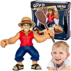 GOO JIT ZU HEROES OF ONE PIECE ULTRA GOO LUFFY ROZCIĄGLIWA FIGURKA GNIOTEK