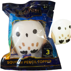 HARRY POTTER GNIOTEK ANTYSTRESOWY NAKŁADKA NA OŁÓWEK FIGURKA - HEDWIG SOWA