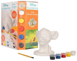 FIGURKA DO MALOWANIA + FARBKI DISNEY CLASSIC SIMBA