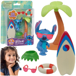 STITCH FIGURKA KOLEKCJONERSKA SURFER + AKCESORIA LILO I STITCH DISNEY