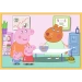 PUZZLE 10w1 ŚWINKA PEPPA POZNAJ ŚWINKĘ PEPPĘ 10 UKŁADANEK 329EL TREFL 90383
