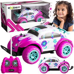SAMOCHÓD ZDALNIE STEROWANY PIXIE AUTO R/C PILOT EXOST RÓŻOWY RETRO