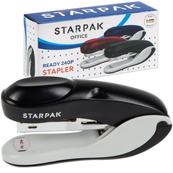 ZSZYWACZ BIUROWY KIESZONKOWY CZARNY STARPAK ZSZYWA DO 12 KARTEK 