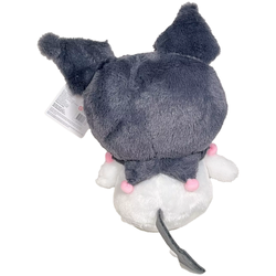 KUROMI HELLO KITTY PLUSZAK MASKOTKA PRZYTULANKA MIĘKKA CZARNA 24 cm
