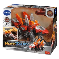 MOTOZAURY DINOZAUR TRANSFORMUJĄCY VTECH STEGOZAUR LUTOR SAMOCHÓD BUGGY