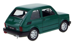 AUTO SAMOCHÓD FIAT 126P MALUCH METALOWY KOLEKCJONERSKI WELLY 1:21 ZIELONY