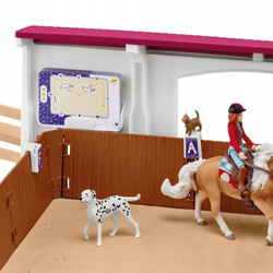 SCHLEICH HORSE CLUB ARENA JEŹDZIECKA DLA KONI KONIE FIGURKI AKCESORIA