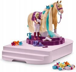 SCHLEICH 42617 HORSE CLUB STANOWISKO DO PIELĘGNACJI KONI
