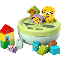 LEGO DUPLO SORTER KSZTAŁTÓW DOM SZCZENIACZKÓW EDUKACYJNE DUŻE KLOCKI 10441
