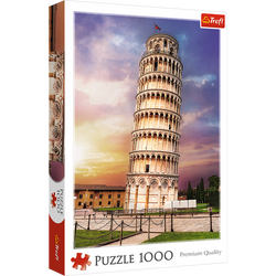 PUZZLE WIEŻA W PIZIE WŁOCHY PISA TOWER 1000 TREFL