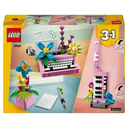 LEGO CREATOR 3w1 MASZYNA DO PISANIA Z KWIATAMI DONICZKA KEYTAR KLOCKI 31169