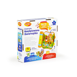 KSIĄŻECZKA ROZŚPIEWANE ZWIERZĄTKA MÓWIE PO POLSKU RYMOWANKI PIOSENKI DUMEL