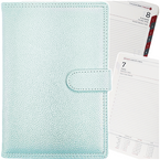 KALENDARZ KSIĄŻKOWY DZIENNY A5 2026 ZAPIĘCIE TERMINARZ HOLOGRAM BŁĘKITNY