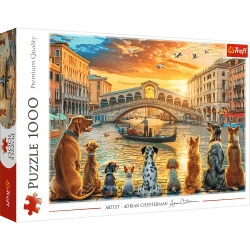 PUZZLE 1000 ELEMENTÓW PIESKI W WENECJI WŁOCHY UKŁADANKA TREFL 10944