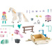 PLAYMOBIL ISABELLA I KLACZ LIONESS Z MYJNIĄ DLA KONI AKCESORIA 86 EL.