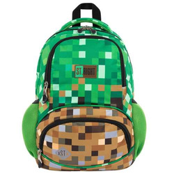 PLECAK SZKOLNY JEDNOKOMOROWY ST.RIGHT BP-71 GRACZ PIXEL PIKSELE