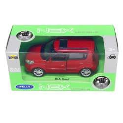 SAMOCHÓD METALOWY AUTO WELLY 1:34 - KIA SOUL RED