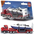 CIĘŻARÓWKA LAWETA Z JACHTEM ŁÓDŹ TIR KOLEKCJONERSKA - 1613 SIKU