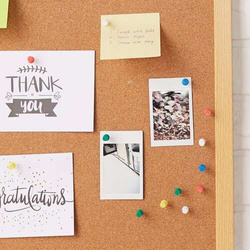 PINEZKI TABLICOWE BECZUŁKI KOLOROWE BIUROWE TETIS - 50 sztuk