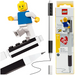 LEGO DŁUGOPIS ŻELOWY Z FIGURKĄ LUDZIK CZARNY KOLOR WKŁADU