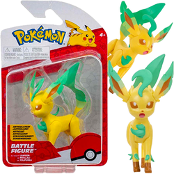 FIGURKI BITEWNE POKEMON BATTLE READY 9CM LEAFEON