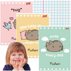 ZESZYT A5 KRATKA 32 KARTKI LAMINOWANY UNIPAP MAJEWSKI PUSHEEN KOTEK - 3 szt