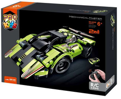 KLOCKI TECHNICZNE R/C AUTO SPORTOWE 2w1 PRO KIDS STEROWANE KONSTRUKCYJNE  
