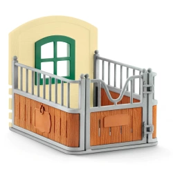 SCHLEICH FARM WORLD WIZYTA W OTWARTEJ STAJNI KONIE BOKSY FIGURKI 72116